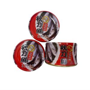 高雄漁秋刀魚罐頭-茄汁